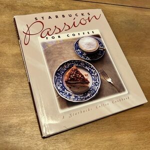 Starbucks passion for coffee recipe book/coffee table book/gift for coffee lover